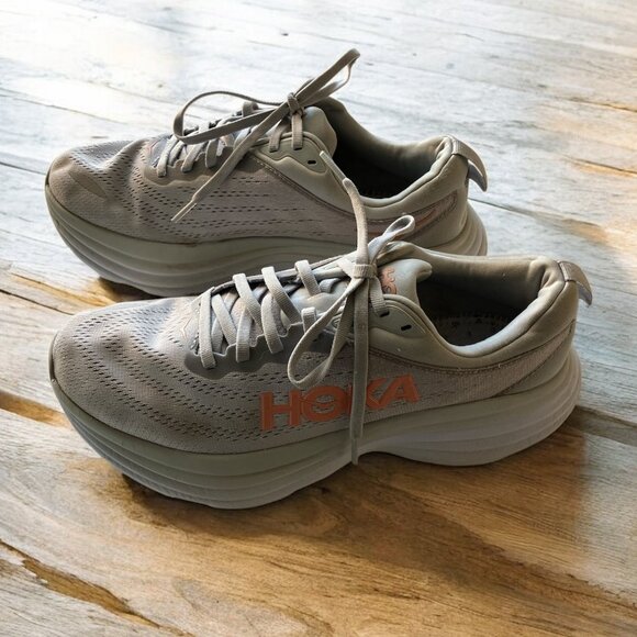 Hoka Bondi 8 Running Shoes. Women’s Size 9.5DColor Gray. - Picture 9 of 9